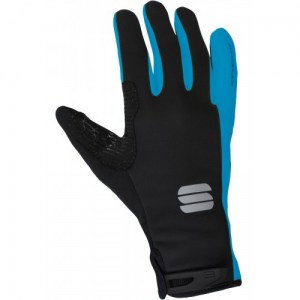 Γάντια Sportful Windstopper ESSENTIAL 2 - Black/Blue DRIMALASBIKES